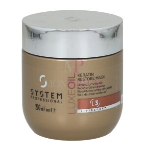 Wella System P. - Luxe Oil Keratin Restore Mask L3 200ml