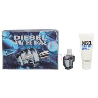 Diesel Only The Brave Pour Homme Eau de Toilette Spray 50ml / Shower Gel 100