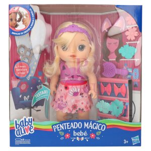 Hasbro Baby Alive Snipn Style Baby Doll Girl 1Stück