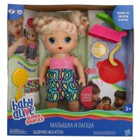 Hasbro Baby Alive Super Snacks Baby Doll Girl 1Stk