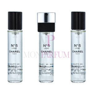 N°5 LEAU RECHARGES MINI TWIST- 3X20ml