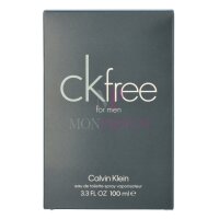Calvin Klein Ck Free For Men Eau de Toilette 100ml