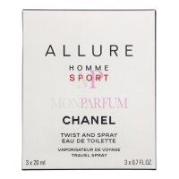 Chanel Allure Homme Sport Geschenkset 60ml