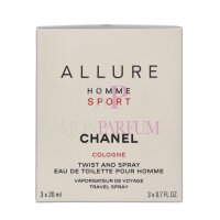 Chanel Allure Homme Sport Geschenkset 60ml