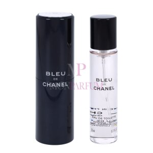 Chanel Bleu De Chanel Eau de Toilette 20ml + 2 x Refills 20ml