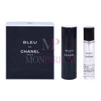 Chanel Bleu De Chanel Eau de Toilette 20ml + 2 x Refills...