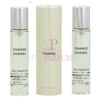 Chanel Chance Eau Fraiche 2x Eau de Toilette Spray Refill...