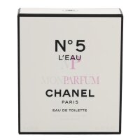 Chanel No 5 LEau Geschenkset Edt 1x Purse Spray 2x Refill