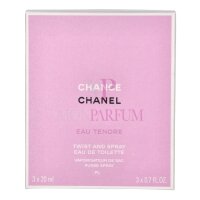 CHANCE EAU TENDRE Eau de Toilette TWIST& 3X20ml