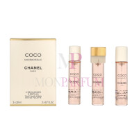 Chanel Coco Mademoiselle Geschenkset 3x Eau de Toilette...