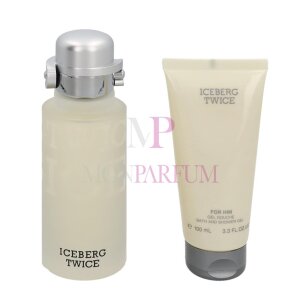 Iceberg Twice Pour Homme Geschenkset Eau de Toilette 125ml/Shower Gel 100ml