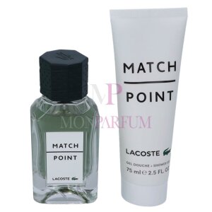 Lacoste Match Point Eau de Toilette Spray 50ml / Douche Gel 75ml