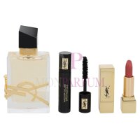 YSL Libre Eau de Parfum Spray 50ml /  Mascara 2ml / Rouge Pur Couture Nr.70 1.3g Lipstick