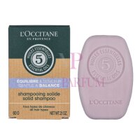 LOccitane 5 Ess. Oils Gen. & Bal. Solid Shampoo 60g