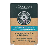 LOccitane 5 Ess. Oils Purifying Freshness Solid Shampoo 60g