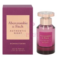 Abercrombie & Fitch Authentic Night Women Eau de...