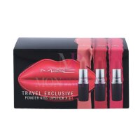 MAC Powder Kiss Lipstick Trio Set 9gr