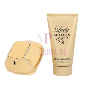 Paco Rabanne Lady Million Eau de Parfum Spray 50ml / Body Lotion 75ml