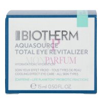 Biotherm Aquasource Total Eye Revitalizer Augen Creme 15ml