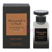 Abercrombie & Fitch Authentic Night Men Eau de Toilette 50ml