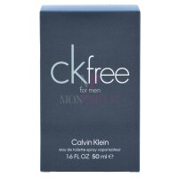 Calvin Klein Ck Free For Men Eau de Toilette 50ml