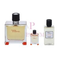 Hermes Terre DHermes Eau Intense Vetiver Eau de Parfum Spray 75ml / Eau de Parfum 5ml / Shower Gel 40ml