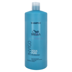 Wella Professionals Invigo Aqua Pure Purifying Shampoo With Lotus Extract 1000ml