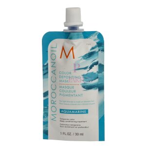 Moroccanoil Color Depositing Mask - Aquamarine 30ml