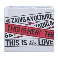 Zadig & Voltaire This Is Her! Eau de Parfum Spray 50ml / Body Lotion 50ml / Shower Gel 50ml