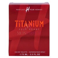 Daniel Hechter Titanium H Pour Homme Eau de Toilette 75ml