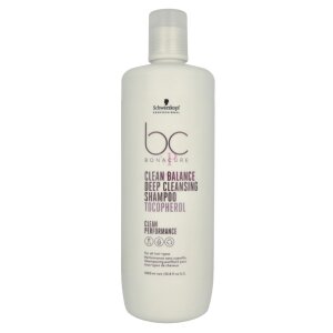Schwarzkopf Bonacure Clean Balance Deep Cleansing Shampoo 1000ml