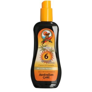 Australian Gold SPF 6 Spray Oil Sunscreen Hydrating Formula 237ml
