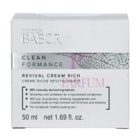 Babor Clean Formance Revival Cream Rich 50ml