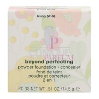 Clinique Beyond Perfecting Powder Foundation + Concealer #06 Ivory 14,5g