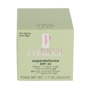 Clinique Superdefense Gel SPF40 50ml