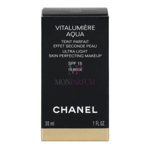 Vitalumiere Aqua perfecting foundation with Chanel