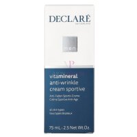 Declare Men Vita Mineral Anti-Wrinkle Cream Sportive 75ml