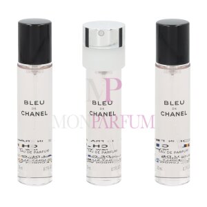 Chanel Bleu de Chanel Eau de Parfum Travel Spray Refills 3 x 20ml