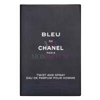 Chanel Bleu De Chanel Pour Homme Geschenkset 3x Eau de Parfum 20ml Refill - Travel Sprays