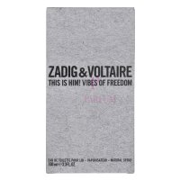 Zadig & Voltaire This is Him! Vibes of Freedom Eau de Toilette 100ml