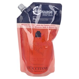 LOccitane Cherry Blossom Bath & Shower Gel - Refill 500ml