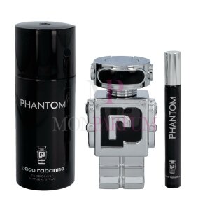 Paco Rabanne Phantom Eau de Toilette Spray 50ml /  Deo Spray 150ml /  Mini Eau de Toilette Spray 10ml