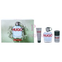 Hugo Boss Hugo Man Eau de Toilette spray 125ml  /  Deo Stick 75ml  /  Shower Gel 50ml