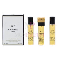 Chanel No 5 Geschenkset 3x20ml - Eau de Parfum Refill