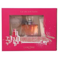 Lancome La Vie Est Belle Eau de Parfum Spray 30ml / Shower Gel 50ml / Body Lotion 50ml
