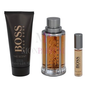 Hugo Boss The Scent Geschenkset Eau de Toilette 100ml/Shower Gel 100ml/ Eau de Toilette 10ml