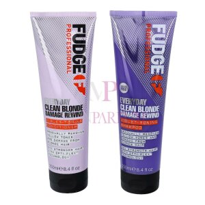 Fudge Clean Blonde Damage Rewind Toning-Violet Duo 500ml
